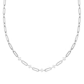 Chains of Style CZ Stainless Steel Necklace